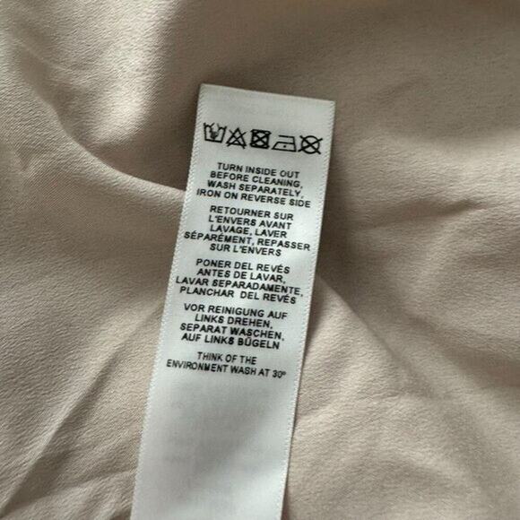 ASOS - NWT Satin Ruched High Neck Mini Dress Sz 6 - Picture 11 of 12